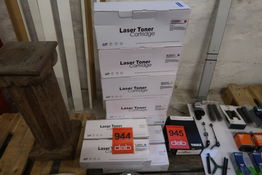 9 stk. Laser toner MOMSFRI