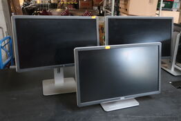 3 stk. 24" DELL P2415Q monitor