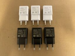 6 x Samsung EP-TA200 USB Fast Charger 10W