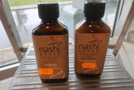 6 stk. NASHI ARGAN Shampoo og balsam