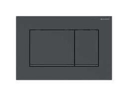 Geberit Sigma30 betjeningsplade 246x164x12 mm dybsort RAL 95