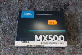 NVMe harddisk CRUCIAL MX500 1000 GB