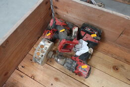 3 stk. akku bore/skruemaskiner MILWAUKEE M18 ONEPD2 med 1 stk. batteri