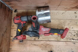 Akku bore/skruemaskine, vinkelsliber MILWAUKEE M18 ONEPD2, M18 CAG125XPDB