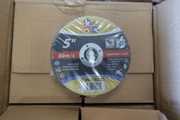 400 pcs. Cutting discs for metal 125mm