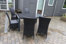 Havebord med stole
