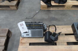 2 stk. Kamera + radio 