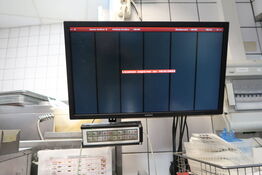 Computerskærm SAMSUNG med betjeningspanel