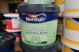 2 stk. Nordsjø Proform+ Easy2Clean mat vægmaling 10 ltr. - Base white