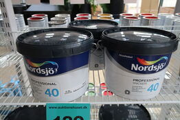 3 stk. Nordsjø Professional 40 Dør-, list- & panelmaling 2,5 ltr. - Råhvid