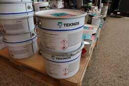 2 stk. Teknos Teknocoat Primer 1633-11 comp. A 10 L - White