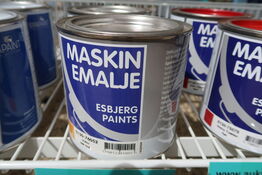 2 stk. Esbjerg Paints Maskinemalje volvo bm gul 0,75l