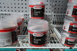 5 stk. Radex Plastic Flex putty 0,5KG + hardner