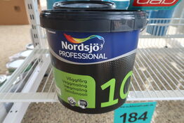 2 stk. Nordsjø Professional 10 Vægmaling 3 ltr. - Base white