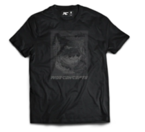 3 stk. Ride Concepts Downhill Tee Men´s Black/White L