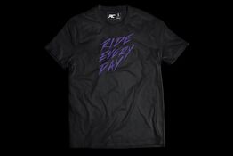 2 stk. Ride Concepts Ride Every Day Tee Women´s Black/Purple L