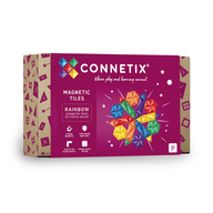 Regnbue geometry pack, 30 dele - Connetix