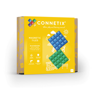 Blå/grøn Baseplates, 2 stk - Connetix