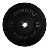 2 stk. New Style Bumper Plate - 20 kg