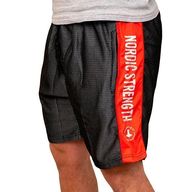 6 stk. Medium- Performance shorts i mesh - Nordic Strength (Grey/Red)