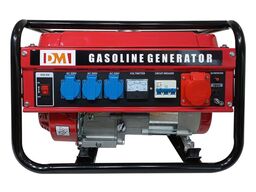 Generator med 7 hk benzin motor.