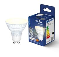 10 stk. nordlux smart gu10 m. app. styring 35w led pære(ubrugt)
