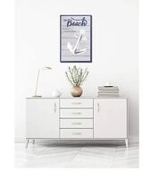 15 stk. oplyst vægmaleri nino beach led 60 x 40(ubrugt)