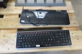 Rollermouse samt tastatur CONTOUR