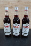 3 fl. Ginlikør PIMM'S, 70cl.