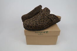 Relaxshoe læder sko Tiger Khaki - Str. 39
