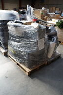 Palle med diverse plastspande