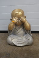 Siddende buddha H46 cm. 