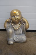 Siddende buddha H46 cm. 