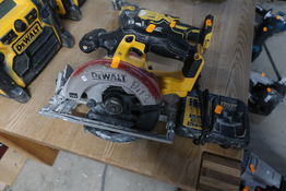 Håndrundsav DEWALT DCS391 med lader