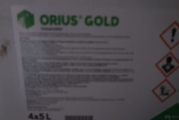 4 stk. dunke med svampemiddel ORIUS GOLD 5L