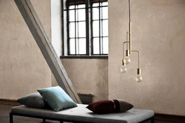 2 stk. frandsen cool chandelier messing(ubrugt)