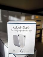 Kabelholdere til ladekabel - Hvid