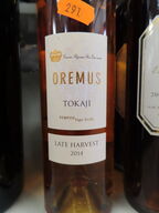 3 fl. desertvin, OREMUS Tokaji Tempos Late Harvest 2014 (0,375L)