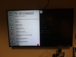 SmartTV LG 55" 55UF772V-ZP inkl. fjernbetjening