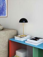 6 stk. nordlux ellen 20 bordlampe sort/messing