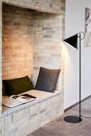 2 stk. frandsen benjamin gulvlampe Sort, 141 cm