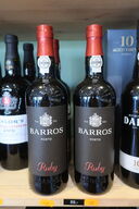 3 fl. Portvin Barros Porto Ruby