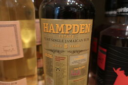 1 fl. Rom HAMPDEN Estate Pure Single Jamaican Rum Aged 8 Years