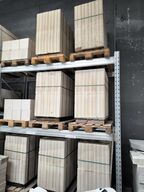 9 stk. paller med betonelementer