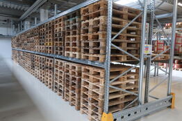 12 fag pallereoler uden indhold