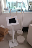 Div. Standere samt tablet APPLE iPad