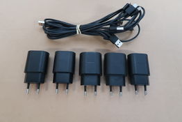 5 x Nokia USB-C Fast Charger 18 Watt