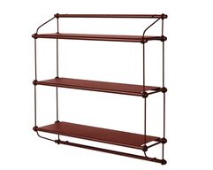 Warm Nordic Parade Shelf 3 Shelves L: 100 cm - Oxide Red