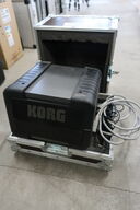 Aktiv monitor KORG PM-30 i flightcase