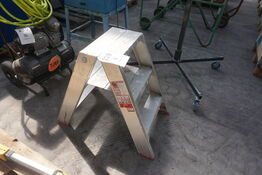 3 trins alu stige JUMBO 